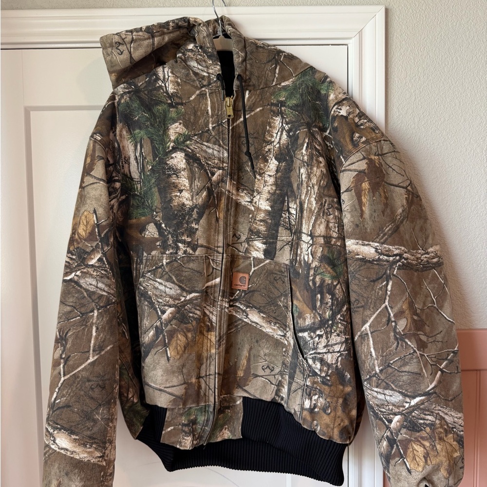 Realtree Camouflage Carhartt Duck Jacket